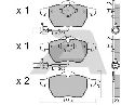 AISIN BPVW-1010 - Brake Pad Set, disc brake Front Axle AUDI, SEAT