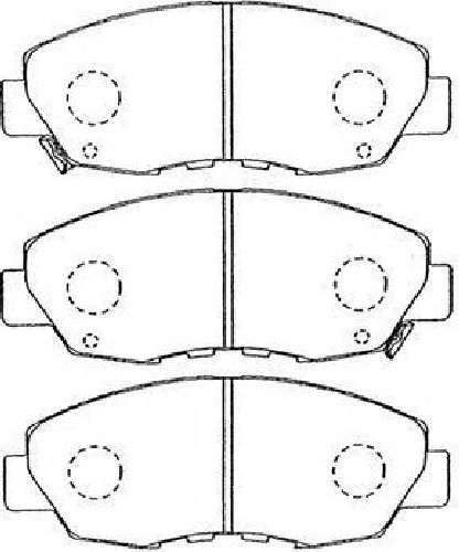 AISIN C1N035 - Brake Pad Set, disc brake