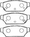 AISIN D2N040 - Brake Pad Set, disc brake