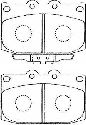 AISIN E1N019 - Brake Pad Set, disc brake