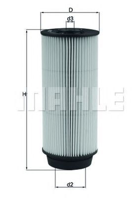 KX 399D KNECHT 72375487 - Fuel filter IVECO, MITSUBISHI