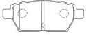 AISIN E2N067 - Brake Pad Set, disc brake