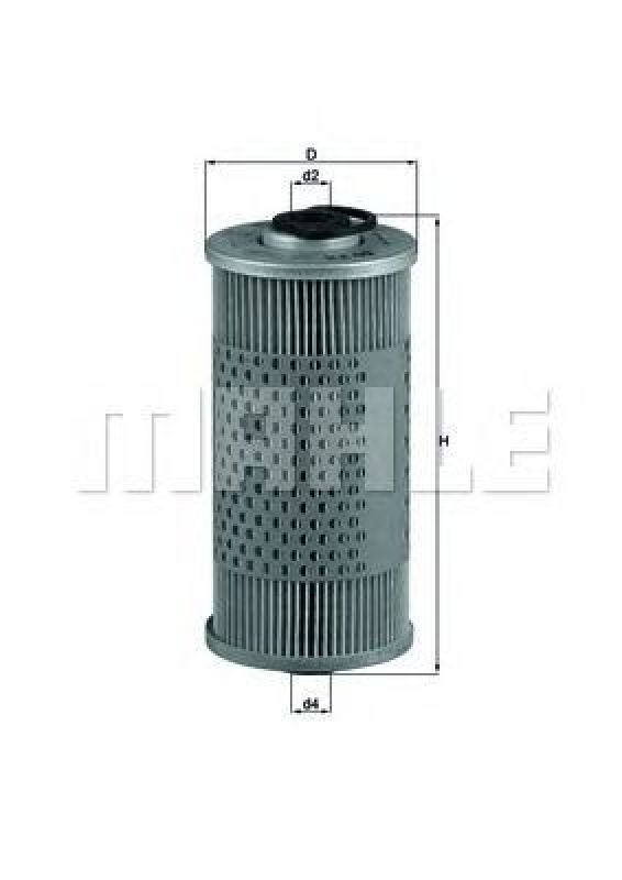 KX 40 KNECHT 72001881 - Fuel filter