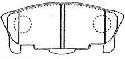 AISIN G1N015 - Brake Pad Set, disc brake