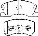 AISIN G1N018 - Brake Pad Set, disc brake Front Axle DAIHATSU