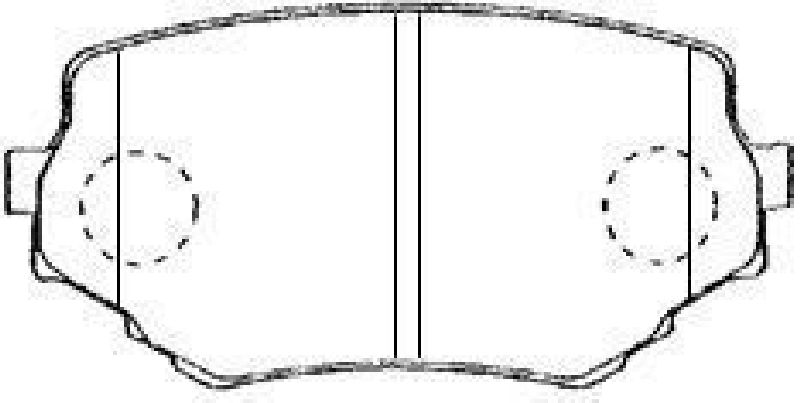 AISIN H1N001 - Brake Pad Set, disc brake