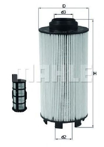 KX 403 KIT KNECHT 72390799 - Fuel filter MERCEDES-BENZ