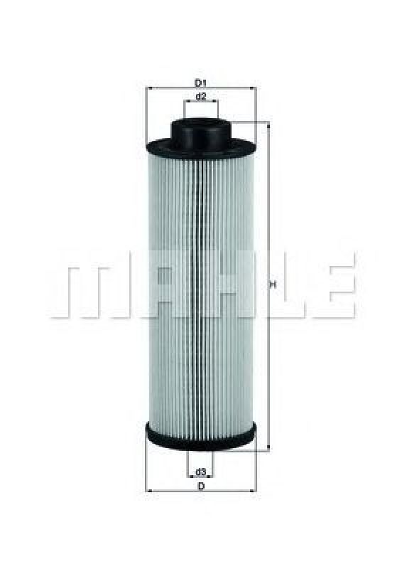 KX 73/2D KNECHT 76627012 - Fuel filter MAN, NEOPLAN