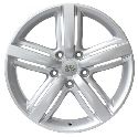 Replica W466 8.5x19/5x130 D71.6 ET59 Silver