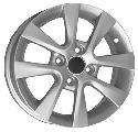 Replica GM622 5.5x14/4x100 D56.5 ET39 Silver