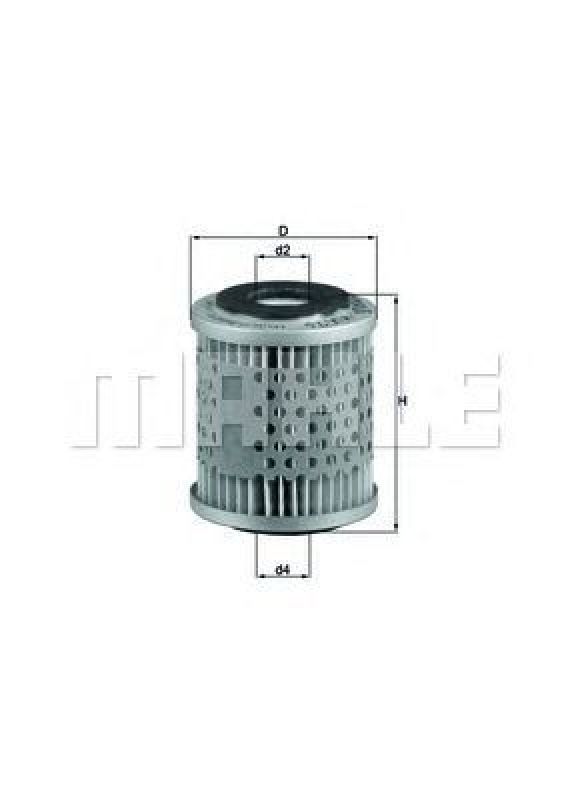 KX 76D KNECHT 70352967 - Fuel filter MERCEDES-BENZ, VOLVO, SETRA, NEOPLAN, SCANIA