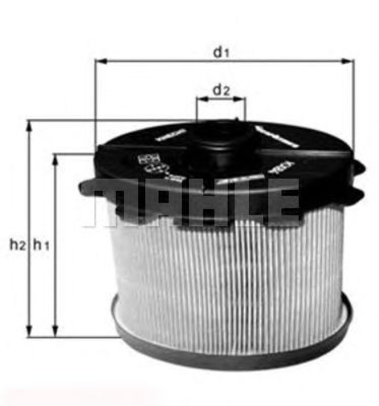 KX 84D KNECHT 79881749 - Fuel filter PEUGEOT, CITROËN