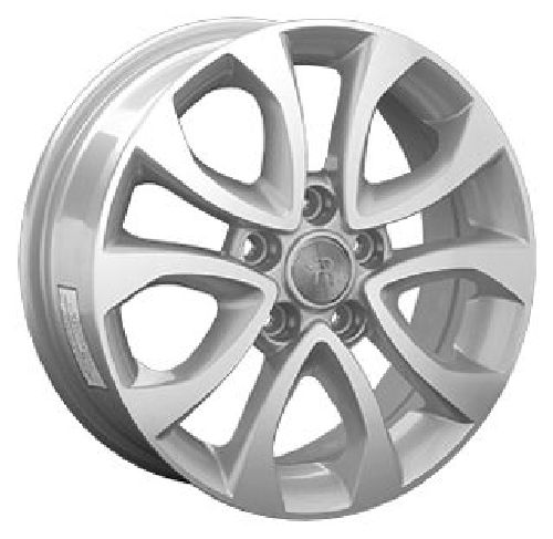 Replica NS62 6x16/5x114 D66 ET45 Silver