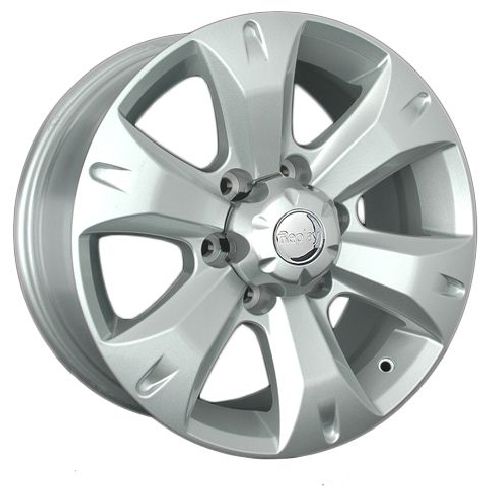 Replica TY190 7.5x17/6x139.7 D106.1 ET25 Silver