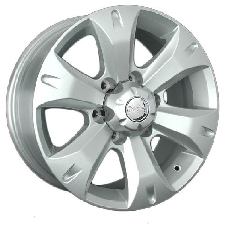 Replica TY190 7.5x17/6x139.7 D106.1 ET25 Silver