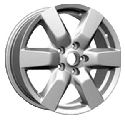 Replica NS49 6x17/5x114 D66 ET45 Silver