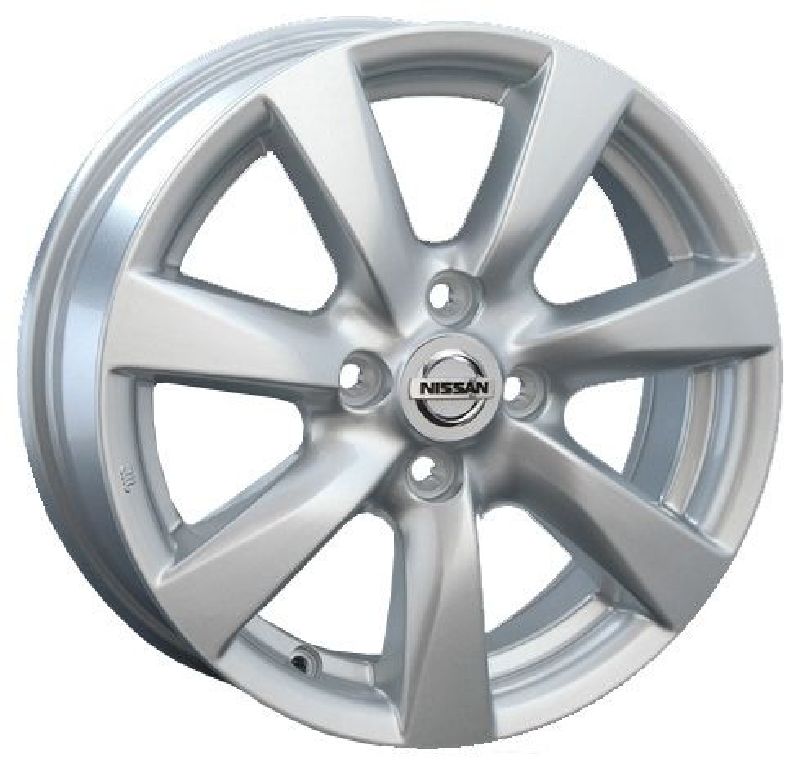 Replica NS74 5x15/4x100 D60.1 ET50 Silver