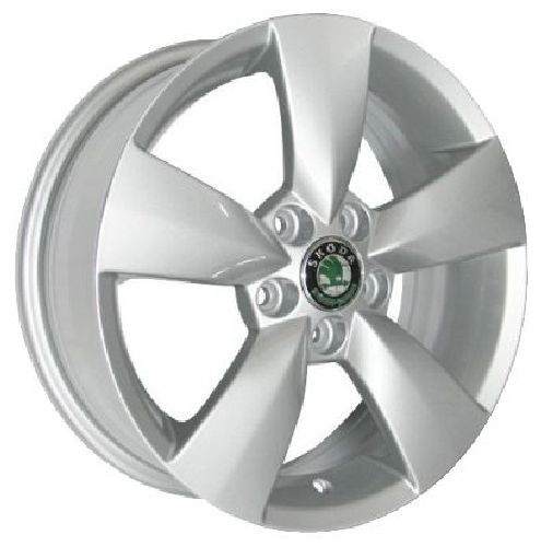 Replica SK842 5.5x15/5x100 D57.1 ET38 Silver