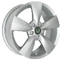 Replica SK842 5.5x15/5x100 D57.1 ET38 Silver