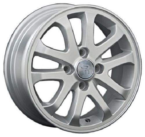Replica GM92 5.5x14/4x100 D56.6 ET39 Silver
