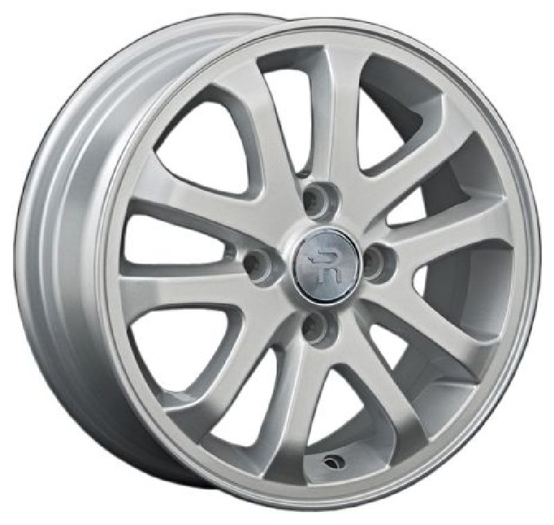 Replica GM92 5.5x14/4x100 D56.6 ET39 Silver
