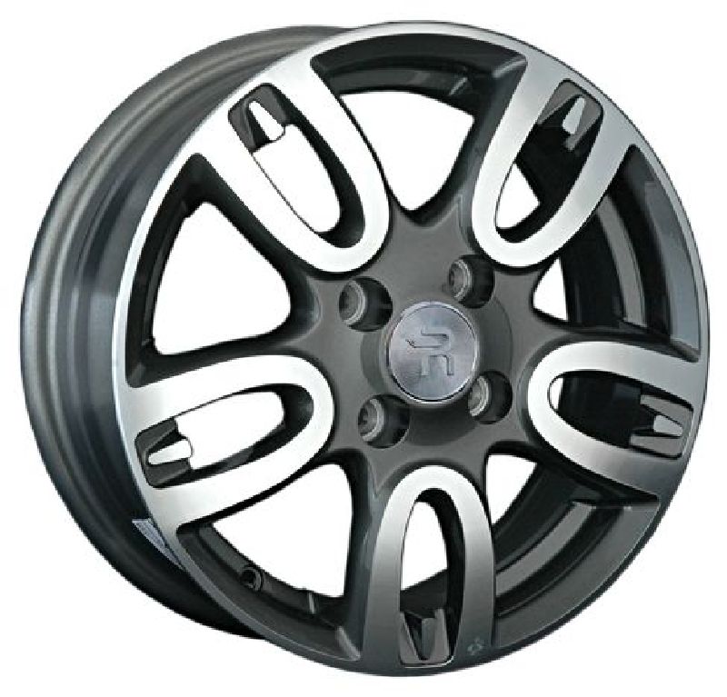 Replica FA1 5.5x14/4x100 D54.1 ET42 Silver