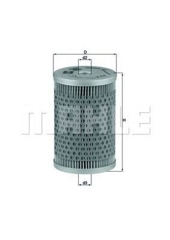 KX 9D KNECHT 78110330 - Fuel filter