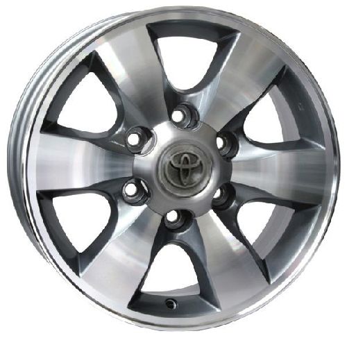 Replica TY63 7.5x17/6x139.7 D106.1 ET25 Silver