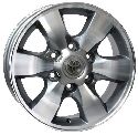 Replica TY63 7.5x17/6x139.7 D106.1 ET25 Silver