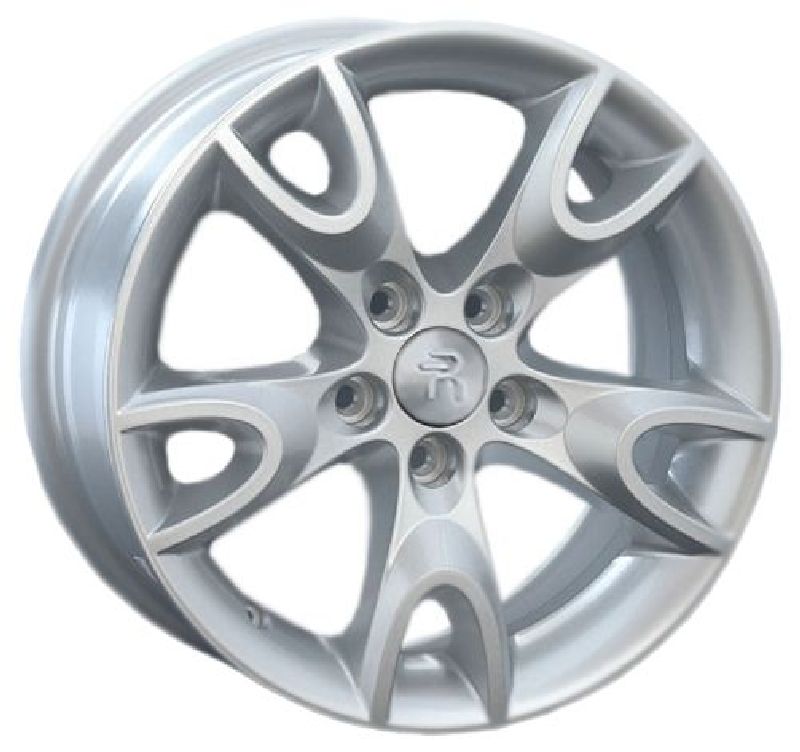 Replica ST9 6.5x15/5x100 D57.1 ET38 Silver