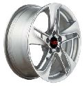 Replica OPL503 6.5x16/5x105 D56.6 ET39 Silver