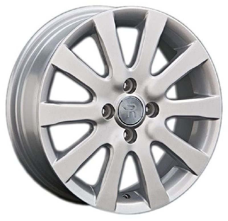 Replica GM77 5.5x15/4x100 D56.6 ET46 Silver