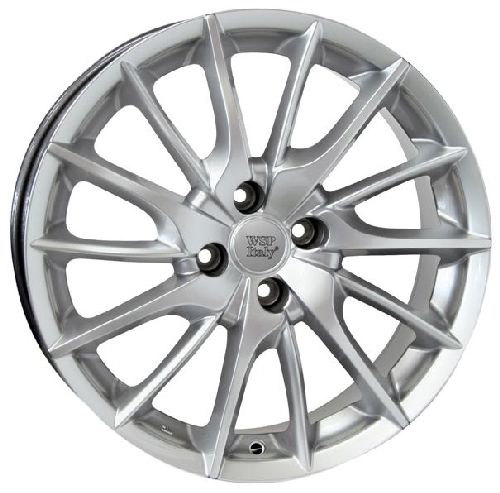 Replica W254 7x17/4x100 D56.6 ET37 Silver