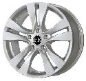 Replica GM5109 7x17/5x105 D56.6 ET42 Silver