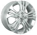 Replica TY195 5.5x15/4x100 D54.1 ET45 Silver