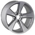 Replica B180 7.5x17/5x120 D72.6 ET43 Silver