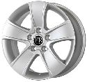 Replica SK5107 6.5x16/5x112 D57.1 ET45 Silver