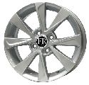 Replica HND753 5.5x15/4x100 D54.1 ET46 Silver