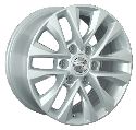 Replica TY184 7.5x17/6x139.7 D106.1 ET25 Silver