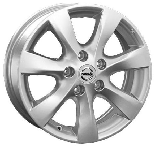 Replica NS72 6x15/4x114.3 D66.1 ET40 Silver