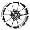Replica W1055 8.5x20/5x130 D71.6 ET51 Anthracite Polished