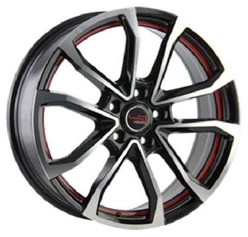 Replica OPL516 6.5x16/5x105 D56.6 ET39 BKFRS