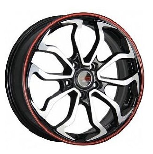 Replica NS515 6.5x16/5x114.3 D66.1 ET45 BKFRS