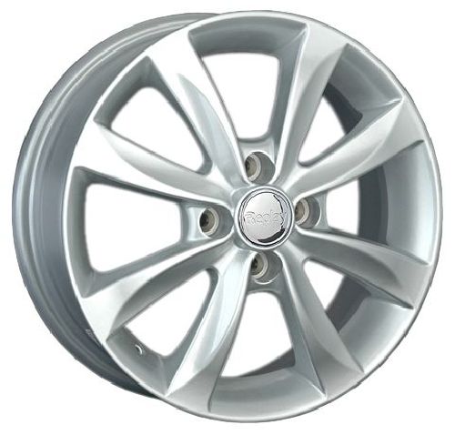 Replica NS126 5.5x15/4x100 D60.1 ET45 Silver