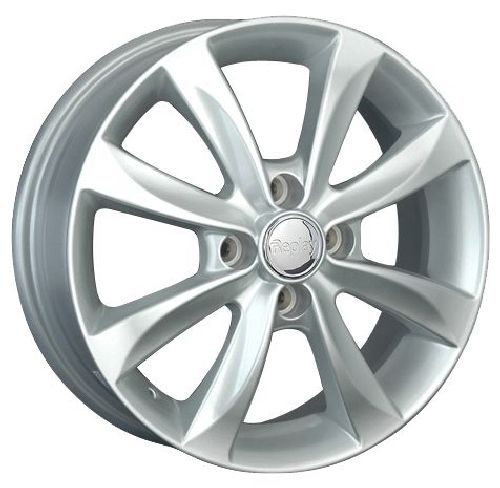 Replica TY151 5.5x15/4x100 D54.1 ET45 Silver