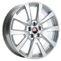 Replica OPL504 7x17/5x105 D56.6 ET42 Silver