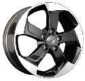 Replica H83 6.5x17/5x114.3 D64.1 ET50 BKF