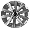 Replica VW130 6.5x15/5x100 D57.1 ET40 Silver