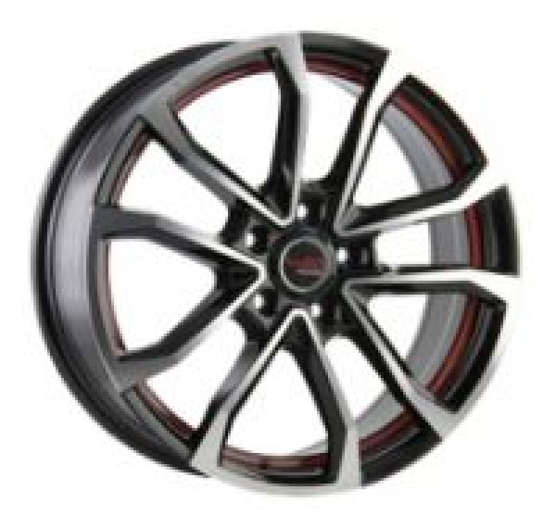 Replica  GM512 7x17/5x115 D70.3 ET45 BKFRS