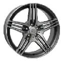 Replica  W768 8.5x18/5x112 D66.6 ET48 Anthracite Polished